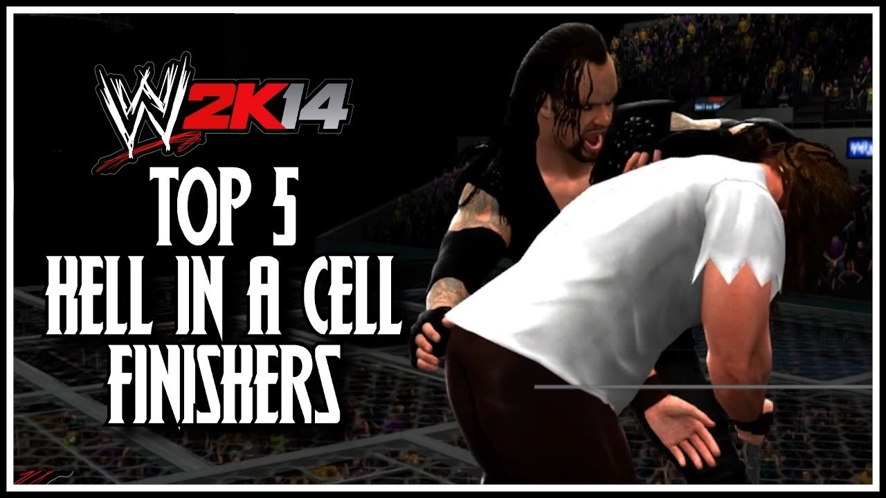 WWE 2K14 - Top 5 Hell In A Cell Finishers! (WWE 2K14 Countdown)