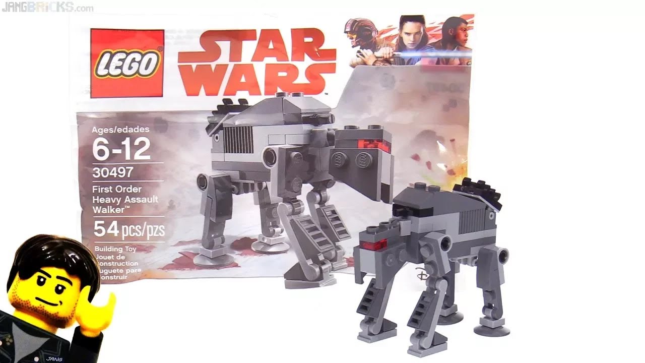 🔄 LEGO Star Wars Heavy Assault Walker Polybag review! 30497 re upload