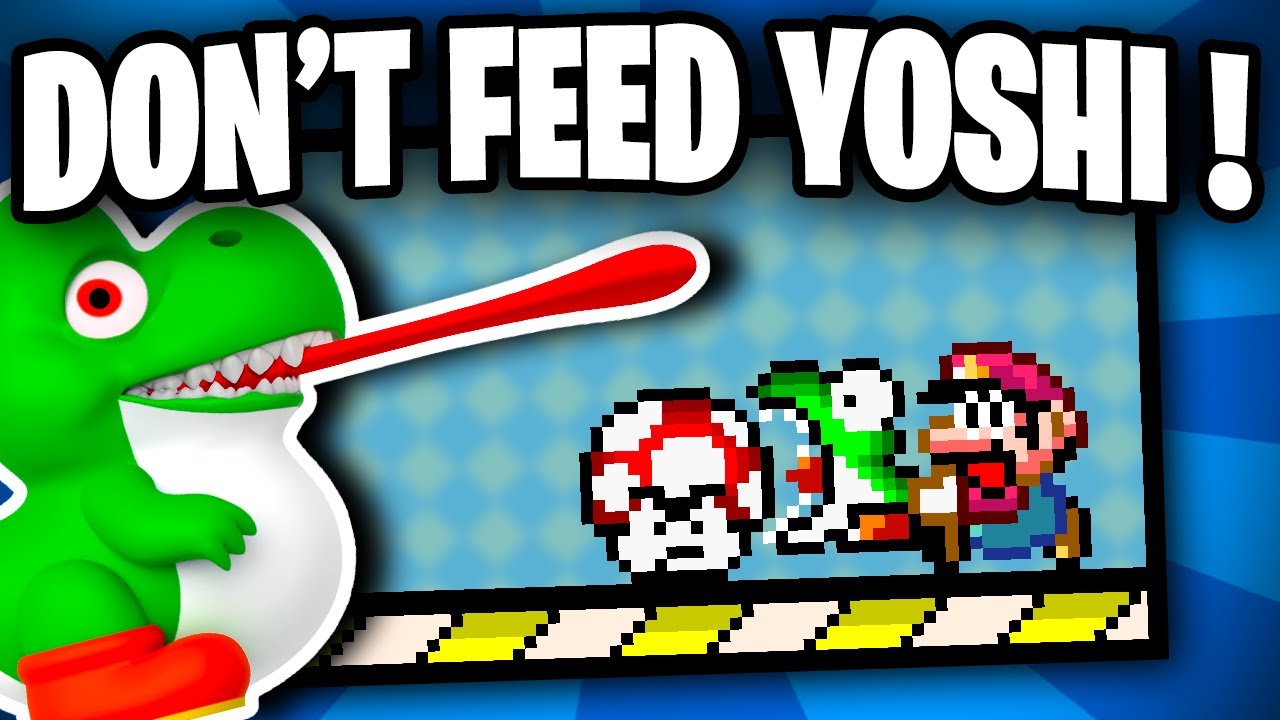 Don't feed baby Yoshi or else...