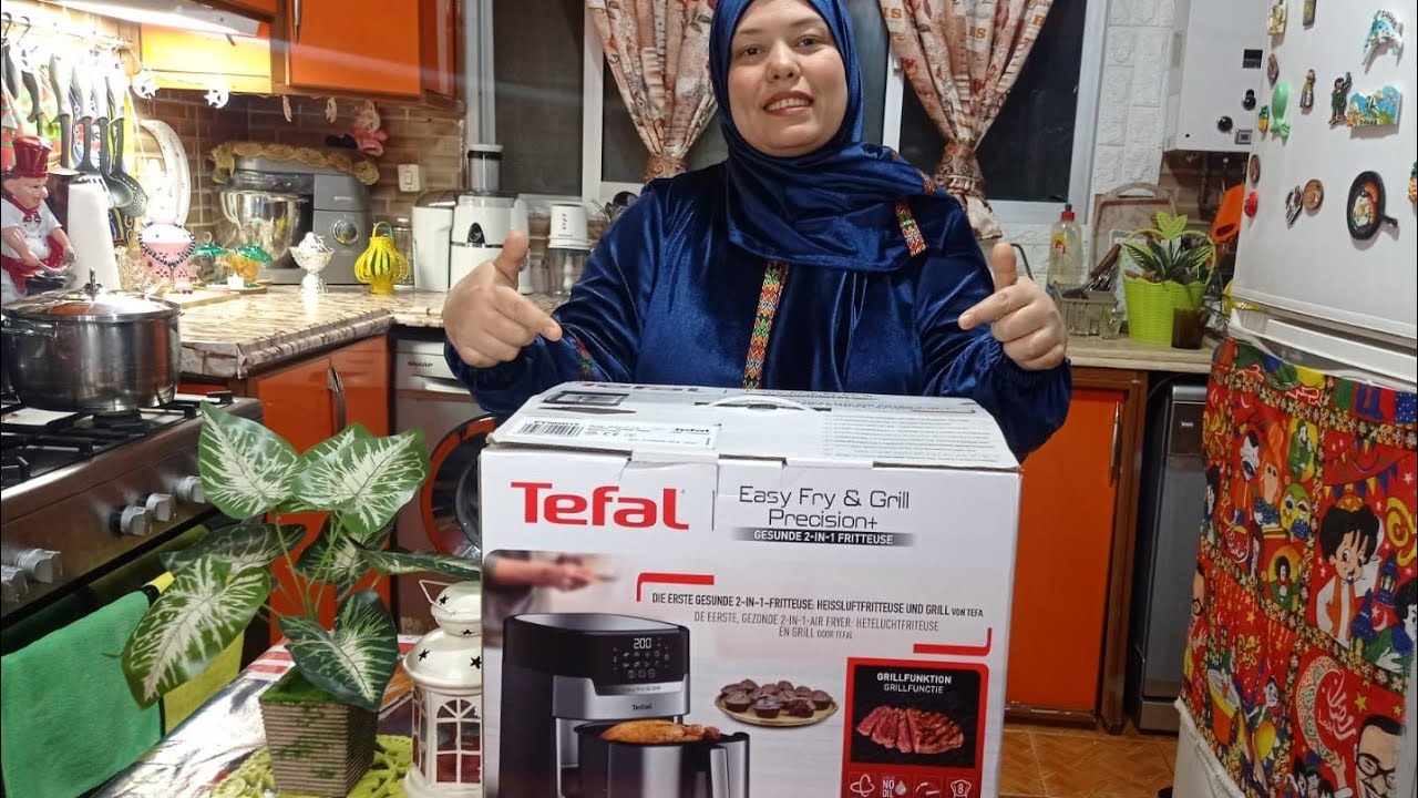 ريفيو عن القلاية الهوائية TefaL قبل متشتريها اتفرجو على الفيديو دا👆