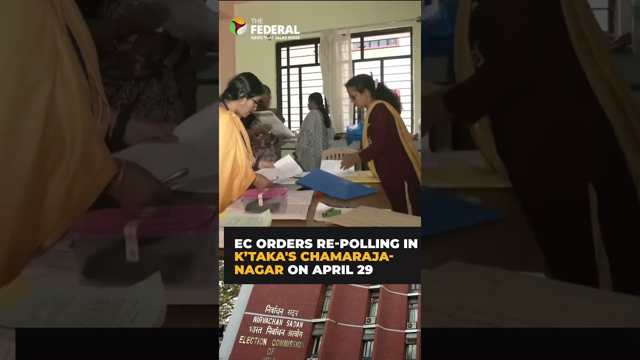 EC orders re-polling in Karnataka's Chamarajanagar on April 29 | The Federal