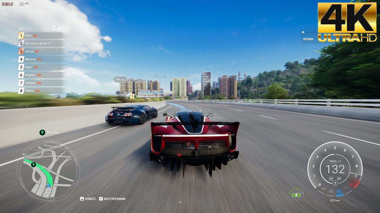Test Drive Unlimited Solar Crown ➤ Ferrari FXX-K Evo (2017) Gameplay 4K60FPS (PC UHD)