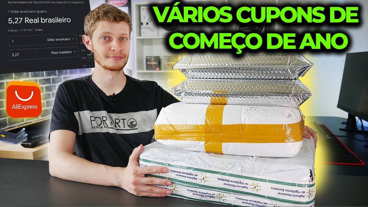 V&Aacute;RIOS DESCONTOS EM PE&Ccedil;AS DE PC NO COME&Ccedil;O DE ANO NO ALIEXPRESS! SELECIONEI AS MELHORES...