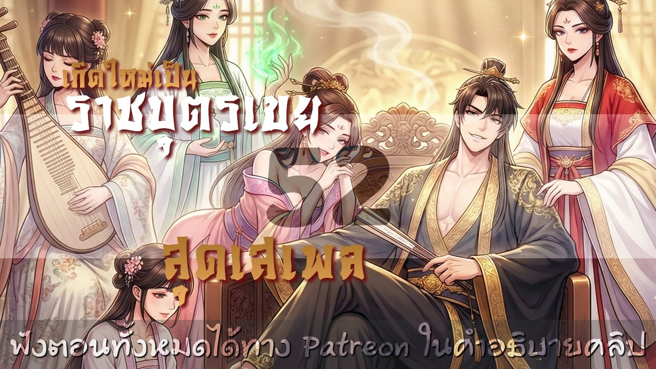 เกิดใหม่เป็นราชบุตรเขยสุดเสเพล ตอนที่ 52 : ฟังตอนทั้งหมดได้ที่ Patreon