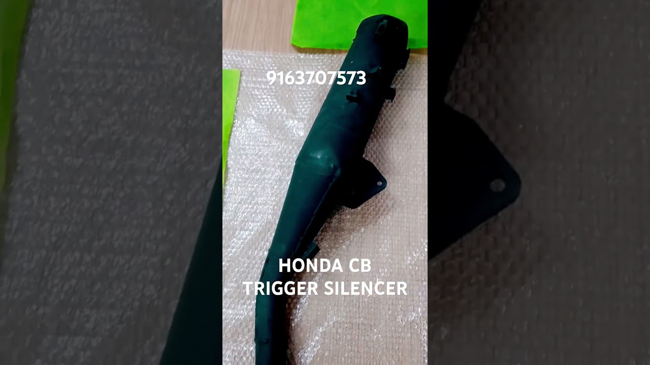 HONDA CB TRIGGER SILENCER . WHATSAPP 9163707573 . #music #cbtrigger #shorts #honda