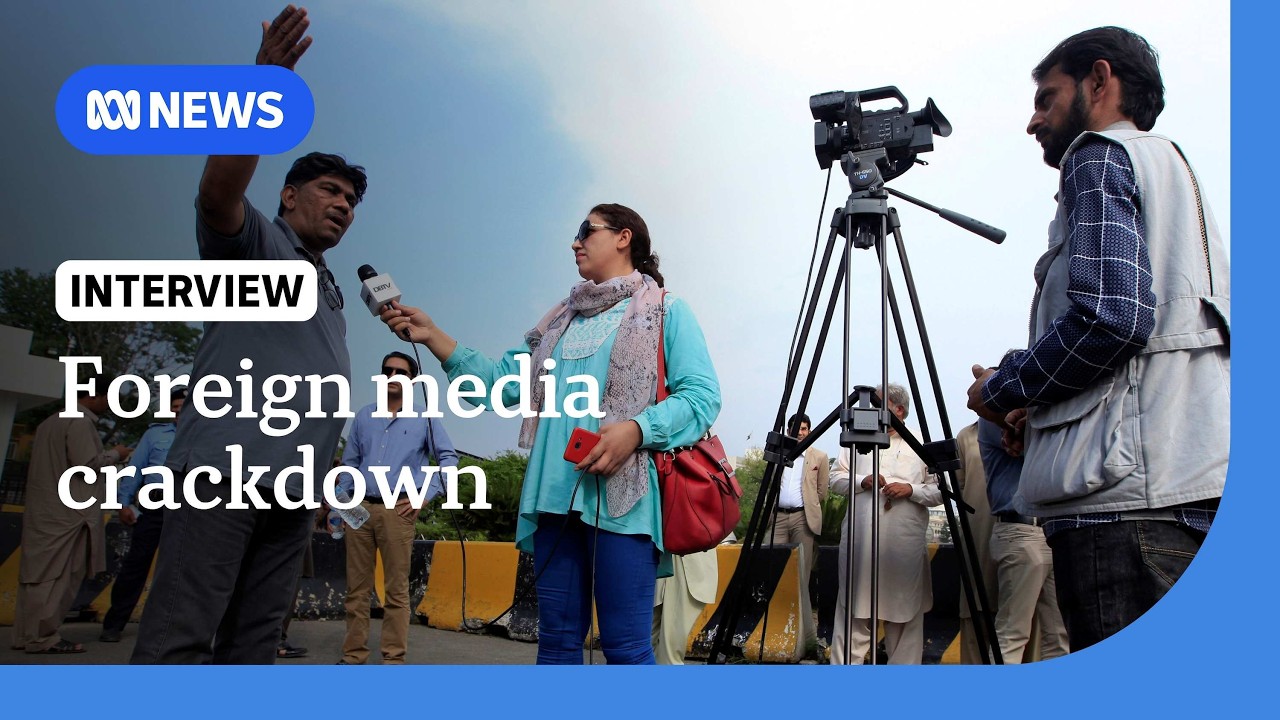 Pakistan imposes restrictions on foreign journalists, media organisations | The World | ABC News
