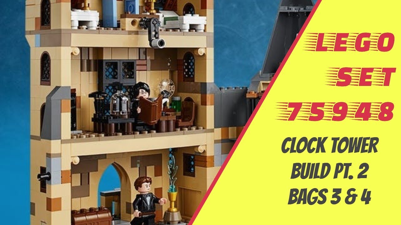 Building 🏗️ LEGO Harry Potter Set 65948 Clock Tower  PT. 2