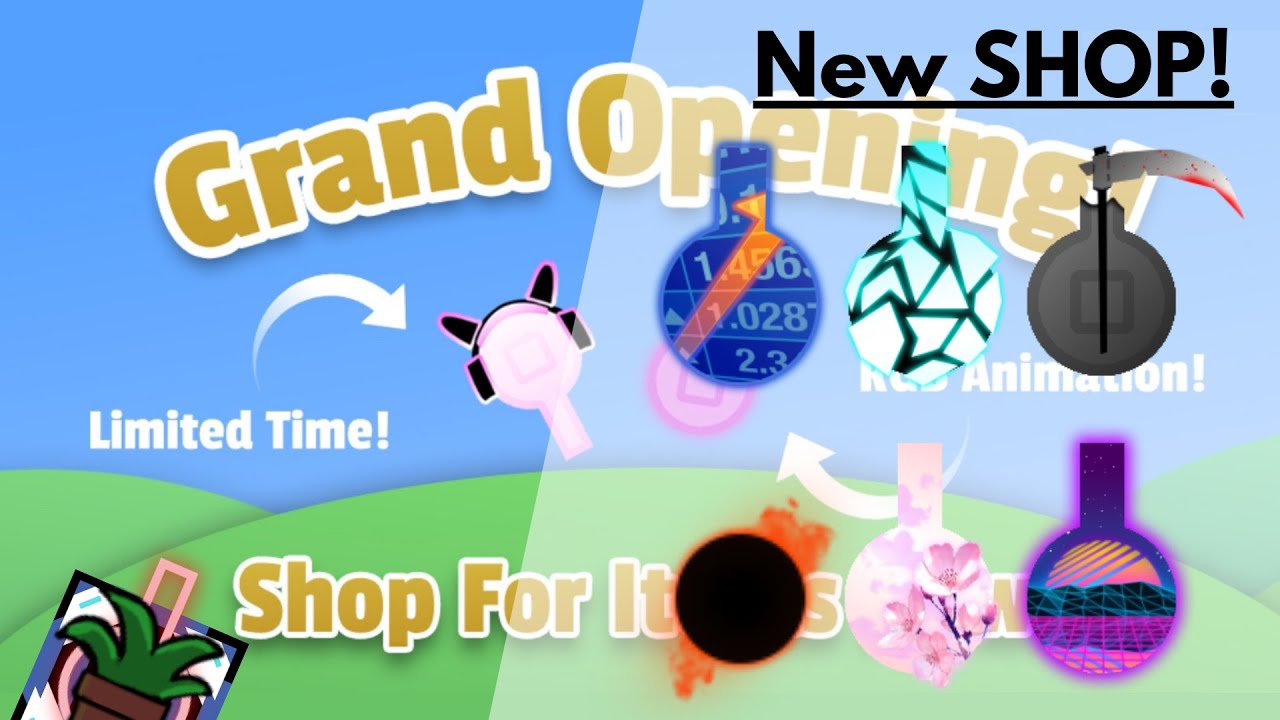 NEW SHOP AND ITEMS? || Blocktanks.io