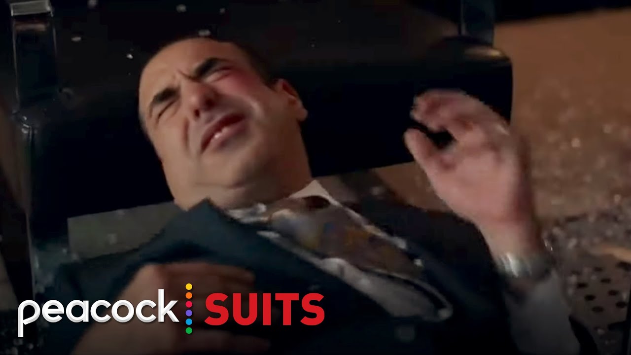 Harvey violently assaults Louis | Suits