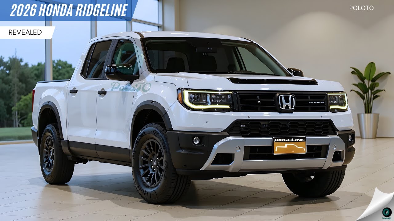 Pierwsze spojrzenie! Nowa Honda Ridgeline 2026 Ujawniona - wszechstronna i potężna odbi&oacute;r!