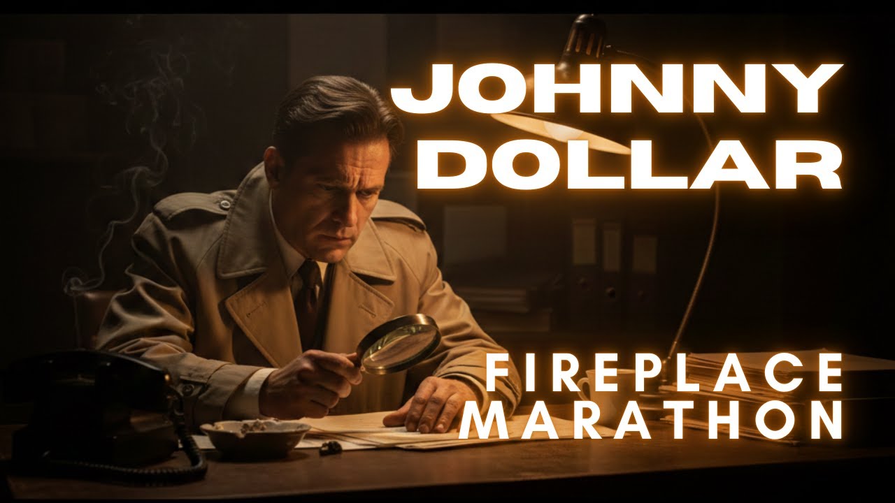 Fireplace Marathon - Johnny Dollar | Old Time Radio Classic Detectives