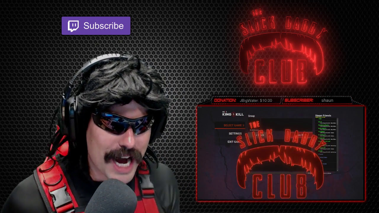 DrDisrespect TheGrayFoxTV Best match of 2016 🥇Slick Daddy Club SDC Complete h1z1 just survive Twitch