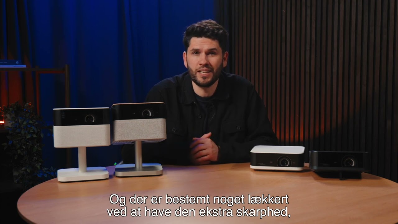 Lifestudio Flex & Pop - bærbare Smart projektorer