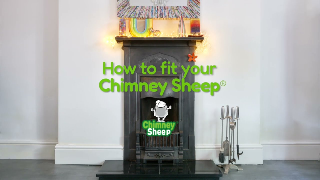 How to fit your Chimney Sheep® draught excluder