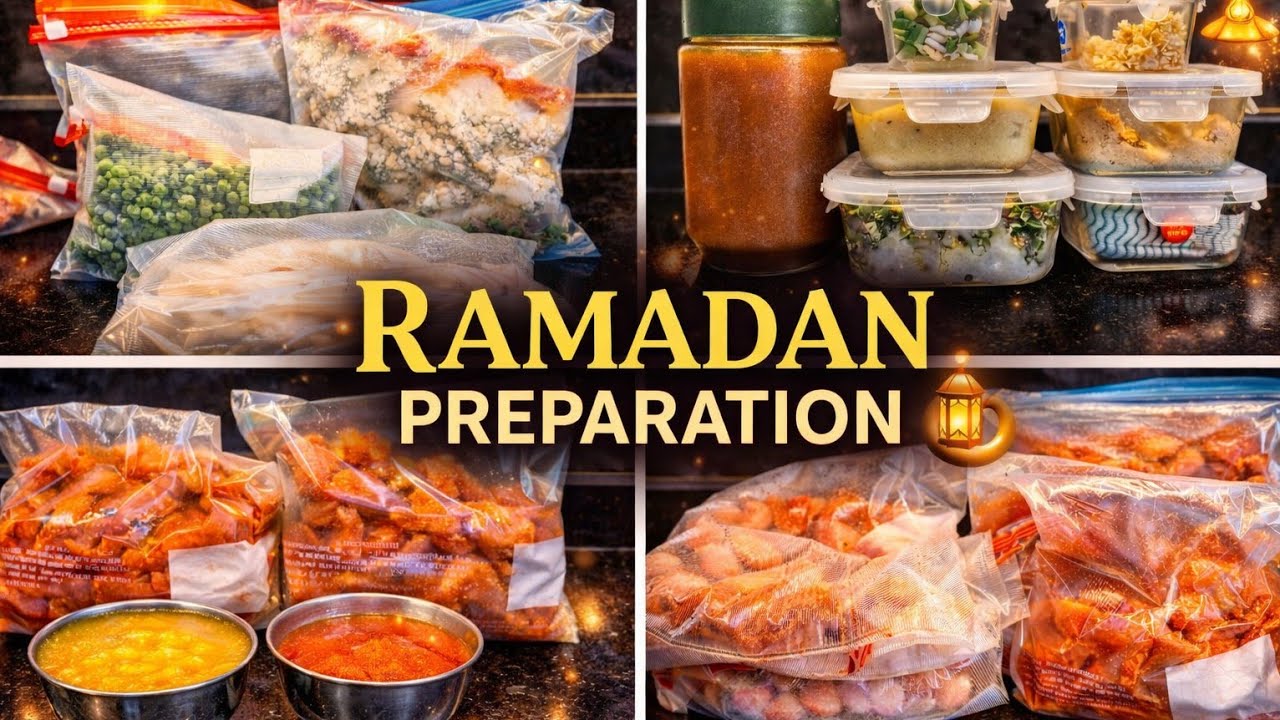 Welcome Ramadan: Smart Preparation Ideas• Prepare Spiritually and practically @ZaiqaDelight 