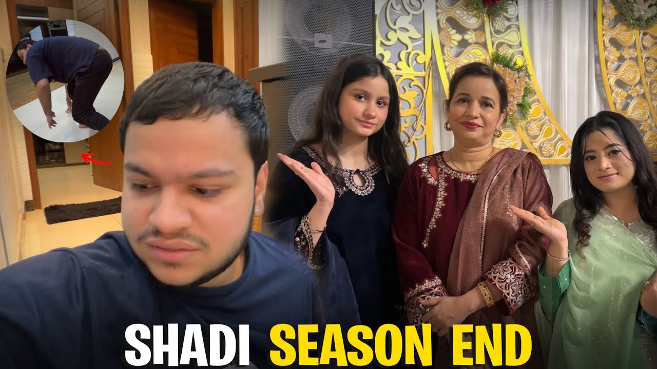 Finally shadiyan khatam hogaye hain😍| Bad scene hogaya aj mere sath🥲