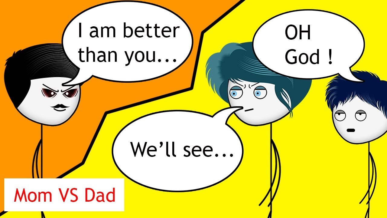 When a Gamer's Mom and Dad fights over a game