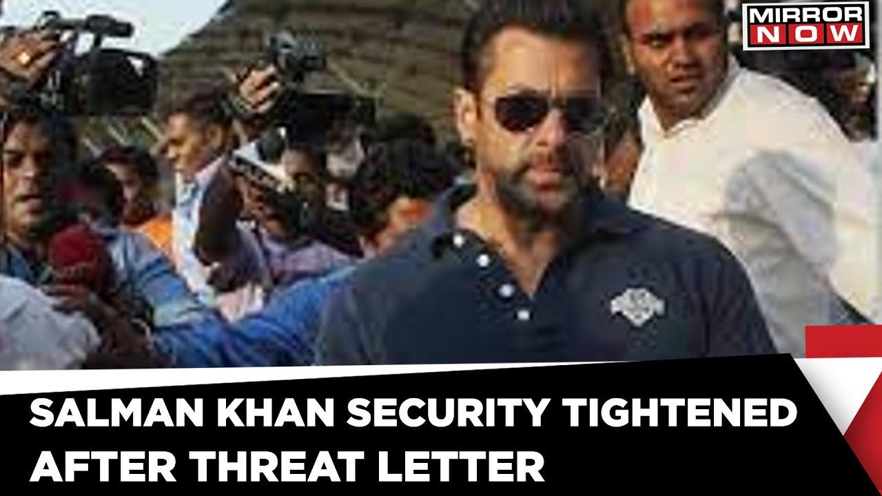 Salman khan's Security Tightened Up After Threat Letter | Latest News | Mirror Now