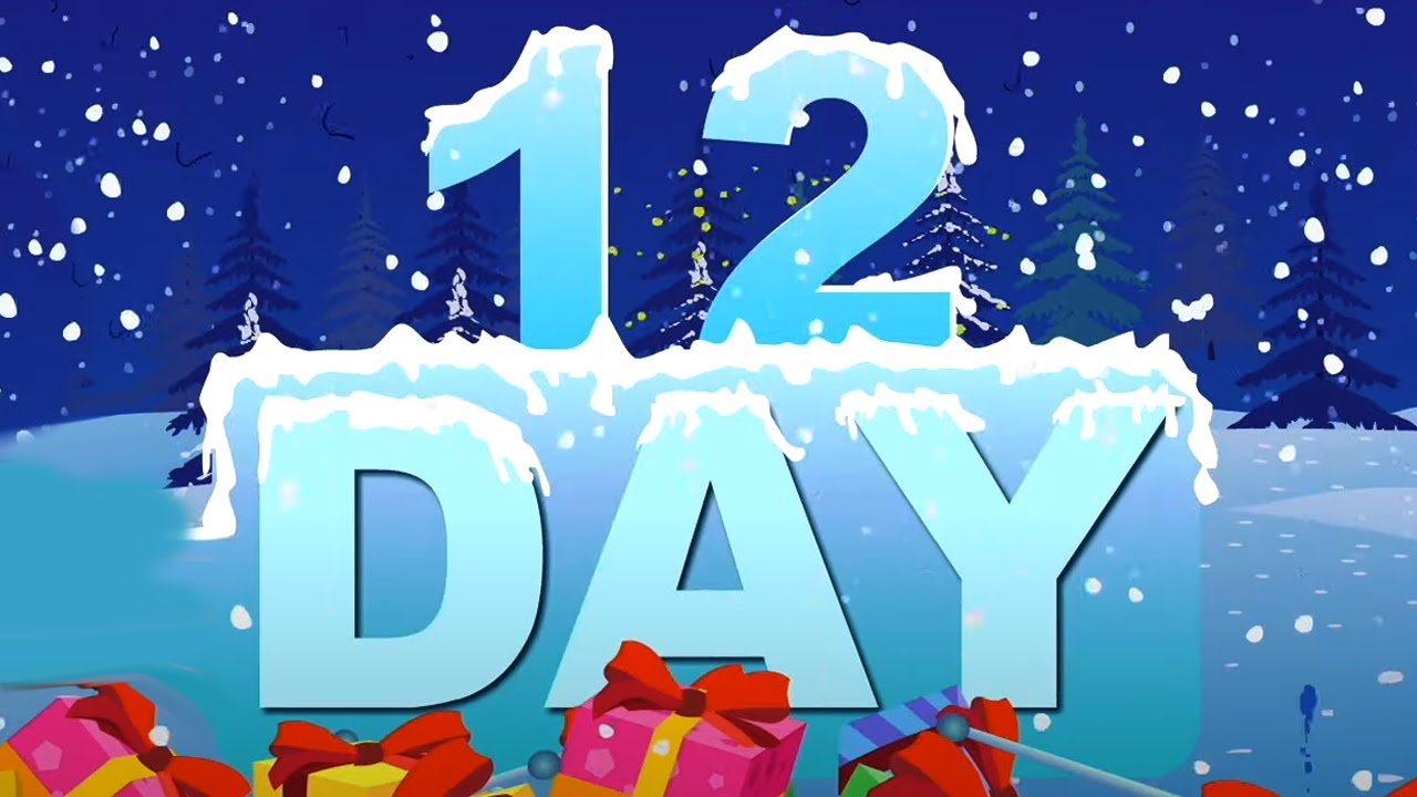 12 días de Navidad | Dibujos animados | Little Red Car Español | Canciones para niños