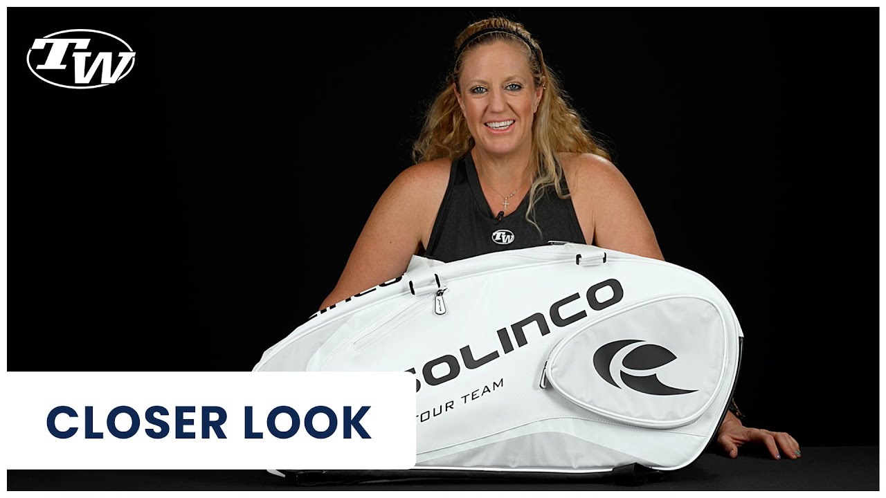 Take a closer look at the Solinco Whiteout 15 Racquet Pack Tour Tennis Bag
