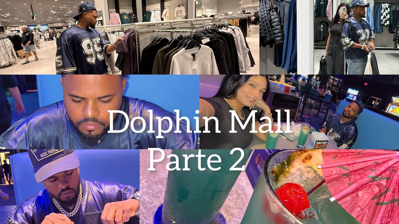 Seguimos disfrutando Dolphin Mall 🛍️✨ Parte 2 | Más compras, comida rica y momentos lindos.