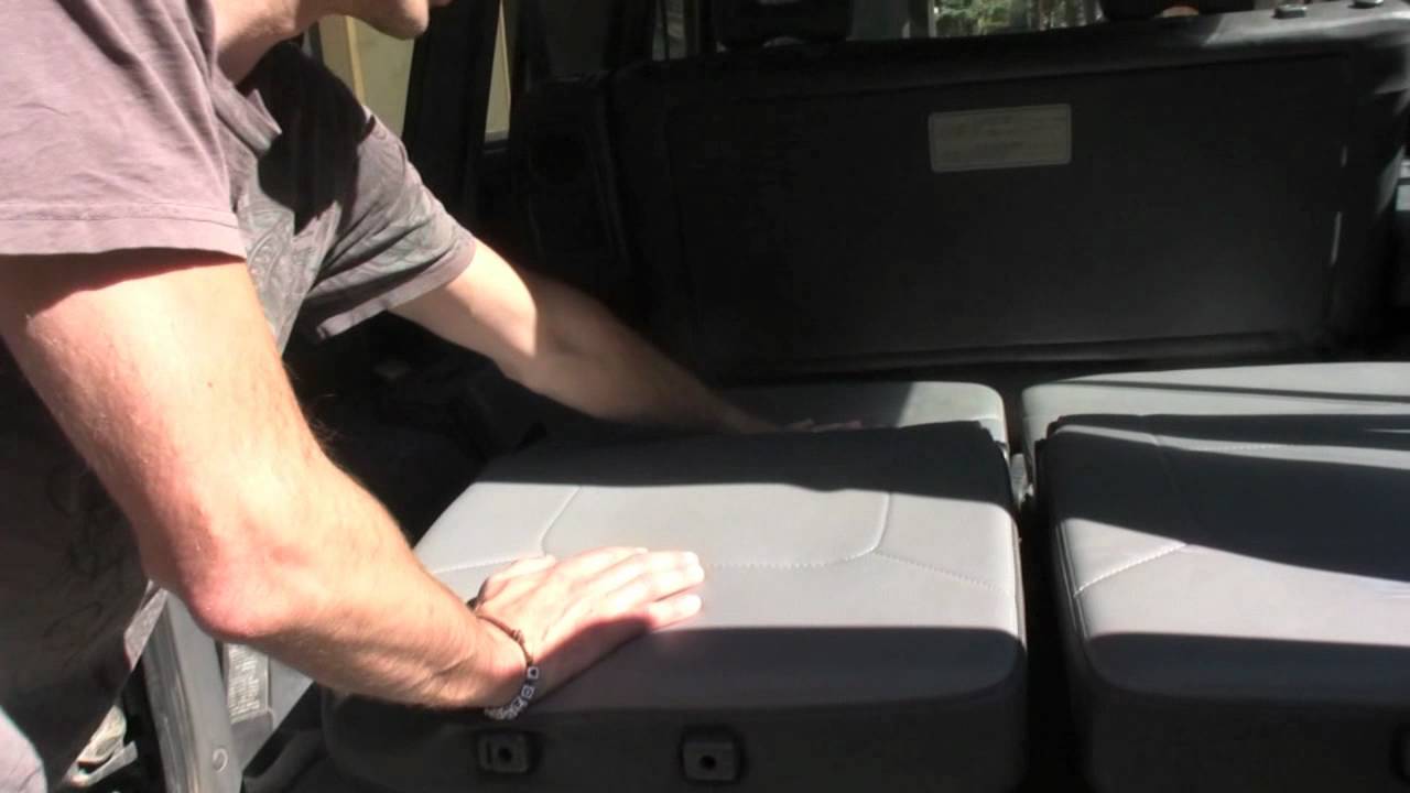 Recline Mitsubishi Montero Seats into a Bed [How To]