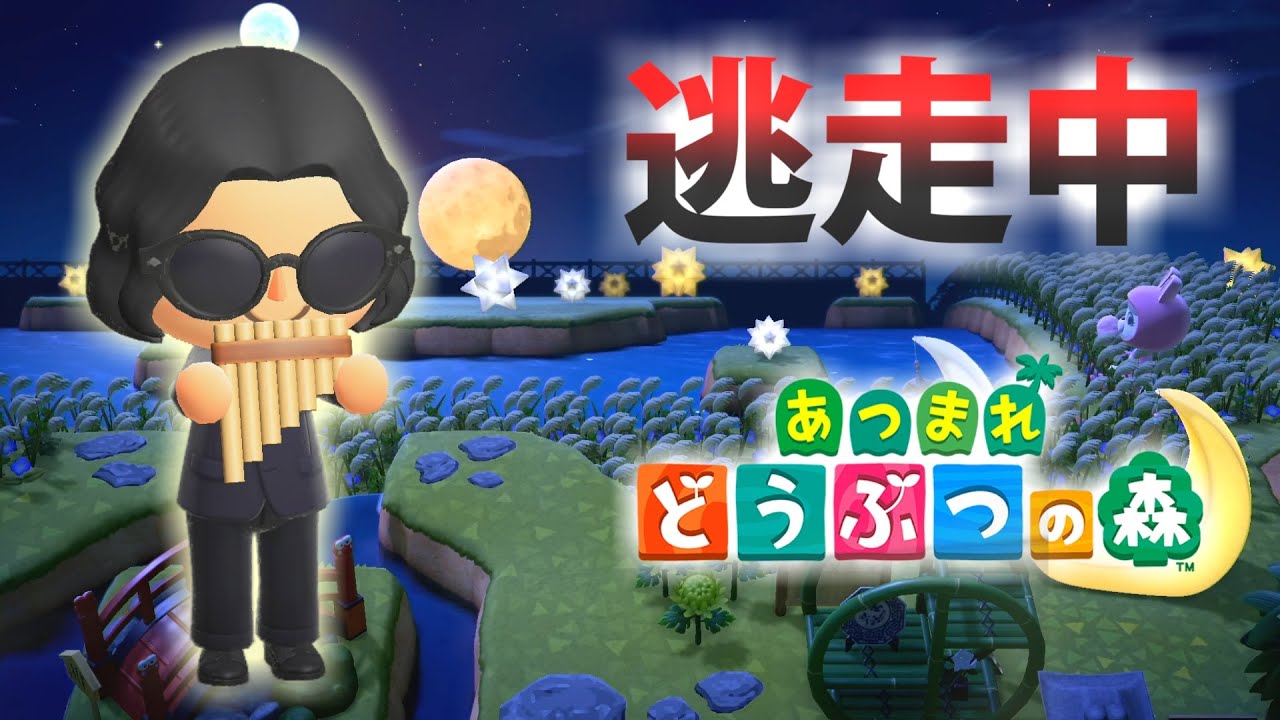 【あつ森】逃走中を森でやってみた お月見編 inずず★島【実況】あつまれどうぶつの森