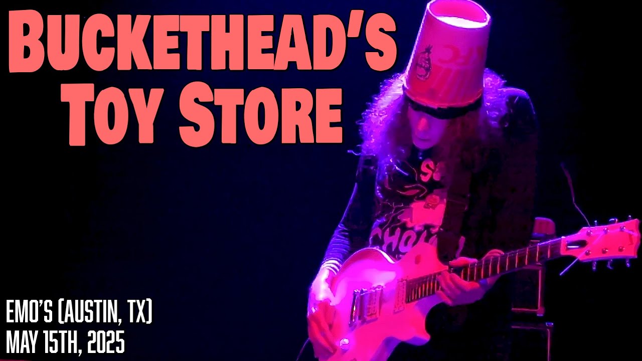 Buckethead's Toy Store | Buckethead 4K (LIVE) at Emo's Austin (2025)