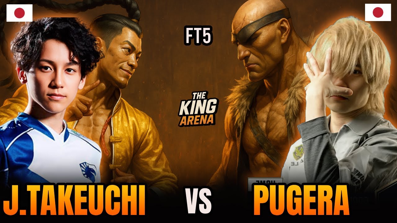 SF6 ▰ PUGERA (Sagat) vs JHON TAKEUCHI (Jamie) INSANE MATCH ▰ Street Fighter 6
