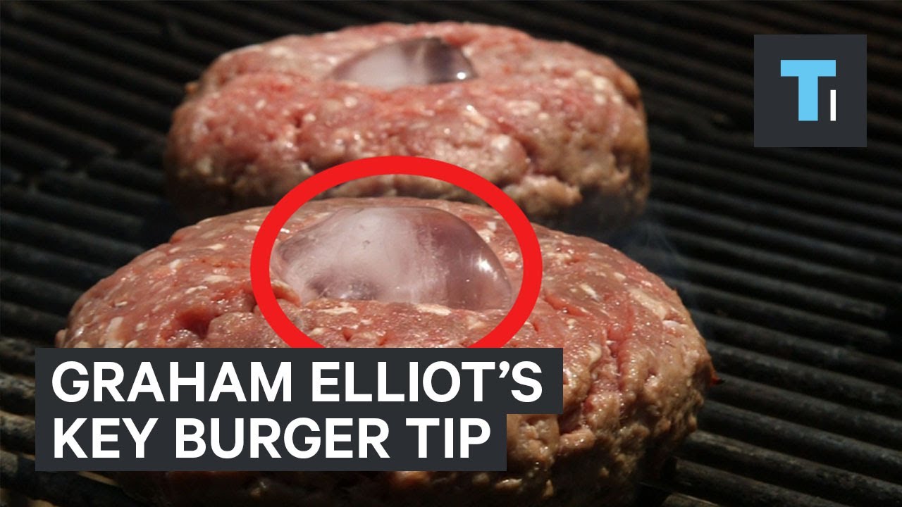 Top Chef​ judge Graham Elliot​ has a bizarre ingredient for making the perfect big, juicy burger