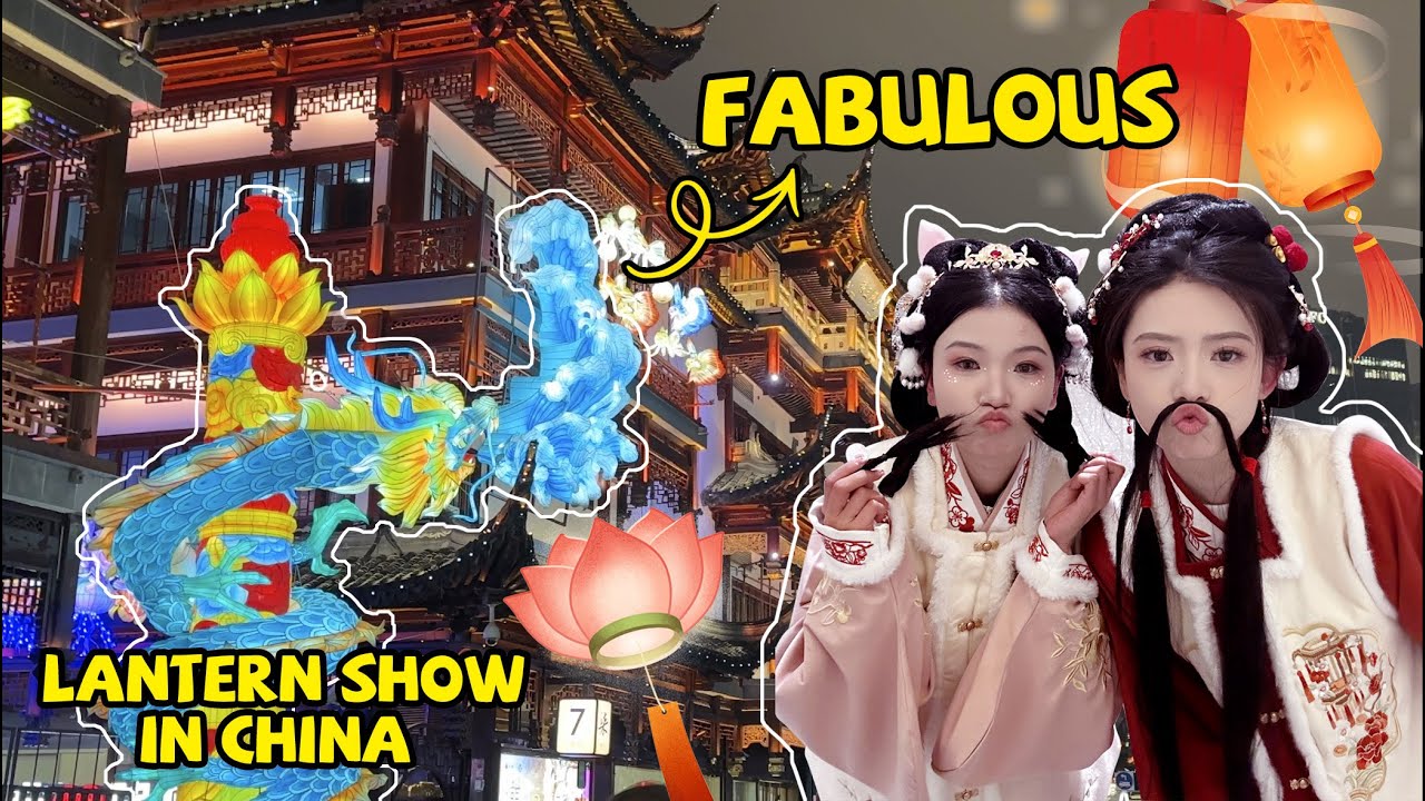My eyes got a treat here! (Chinese Lantern Festival Show)