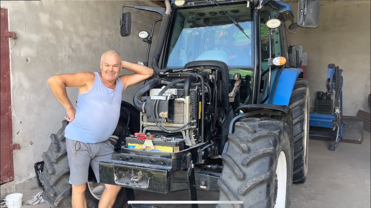 Robimy ,,Puuu'' oraz przelot :) New holland T5050 straight pipe