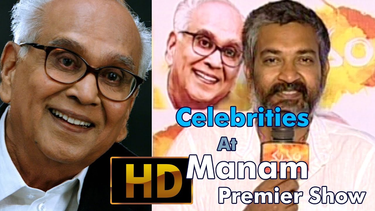Celebrities At 'Manam' Premier Show Part 3