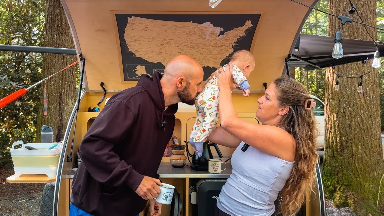 Camping with a NEWBORN Baby?