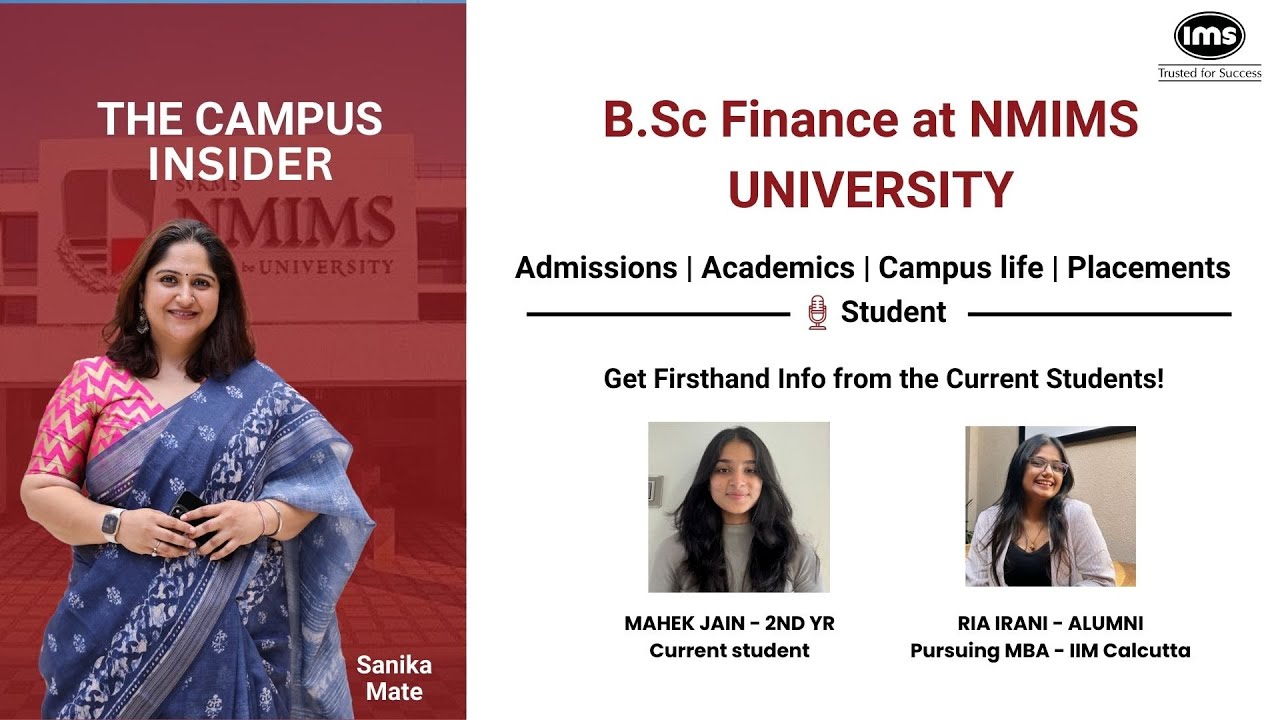 The Campus Insider - B.Sc Finance at NMIMS University | Admissions, Career Options & Placements
