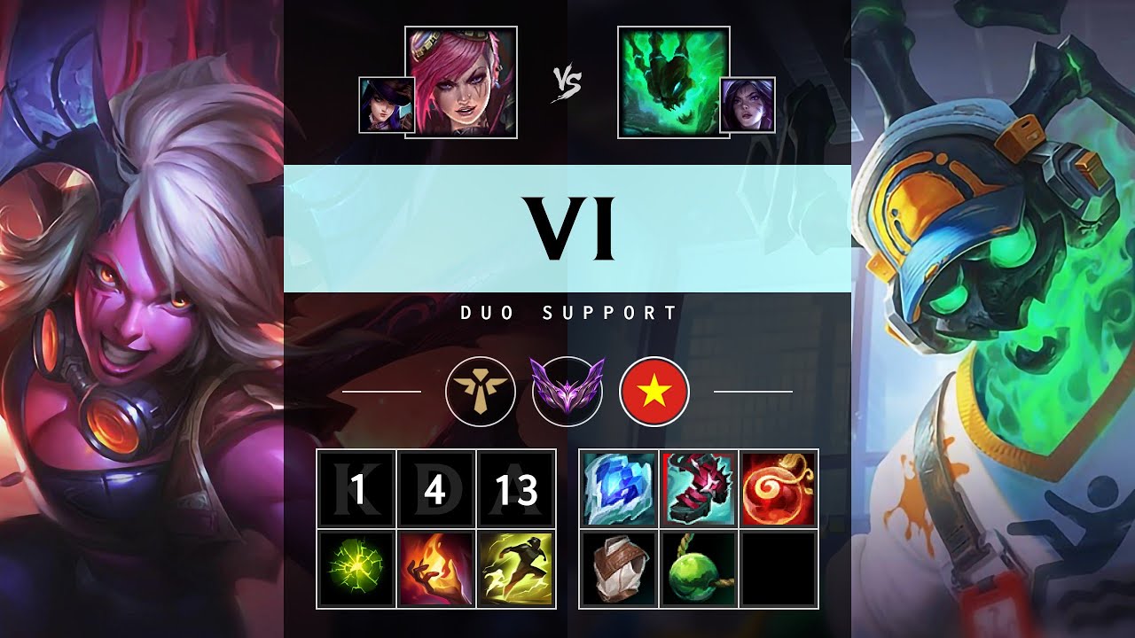 Vi Support vs Thresh - VN Master Patch 25.17