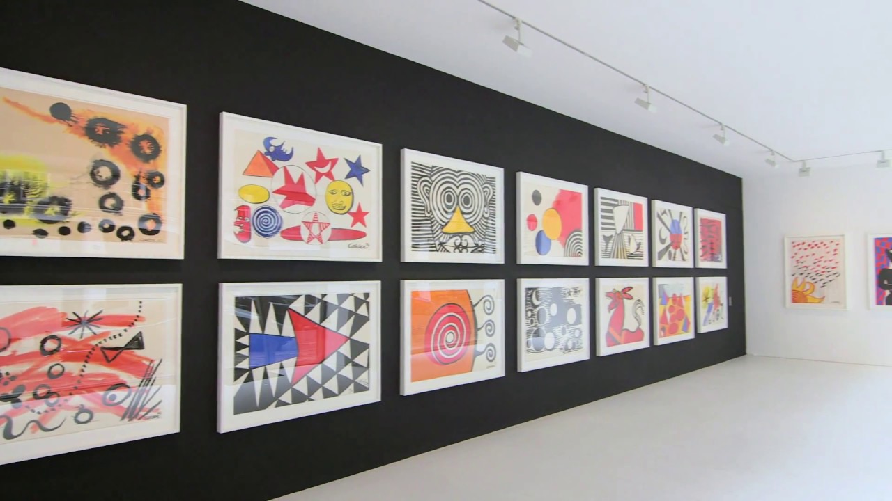 Alexander Calder: Gouaches at Gagosian, Davies Street, London