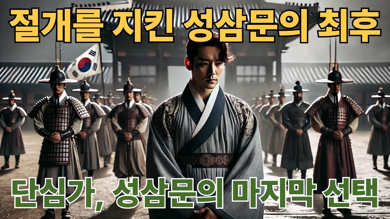 성삼문, 절개를 지킨 선비의 최후  #성삼문  #단종  #수양대군  #계유정난