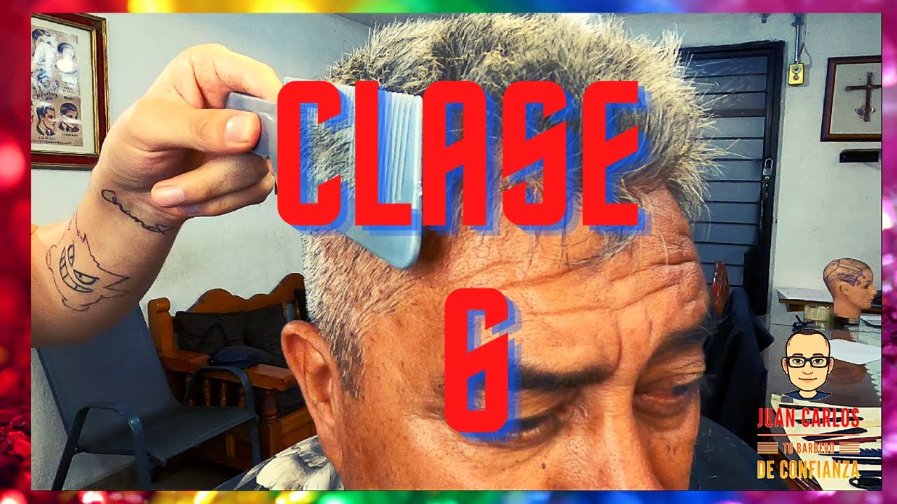 CURSO GRATUITO DE BARBERIA CLASE 6 MAQUINA SOBRE PEINE