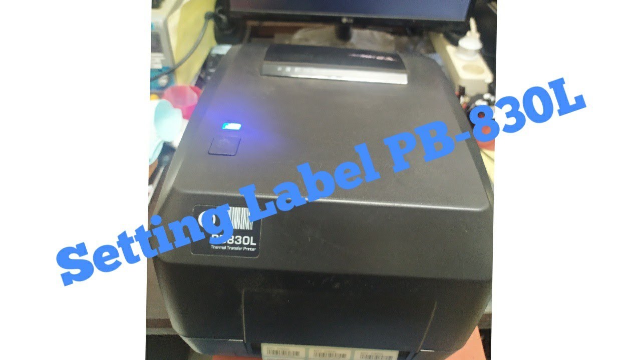 Setting label 3 line printer barcode PB-830L pada aplikasi D'Label