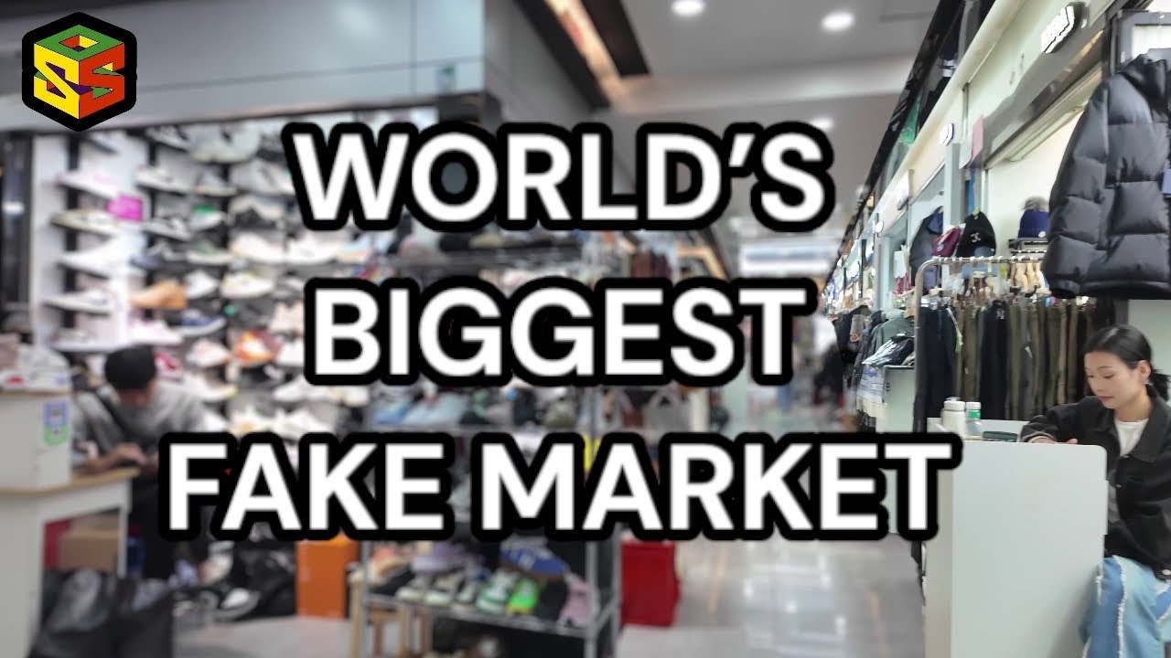 Biggest Rep Market in the World. Guangzhou, China 🇨🇳