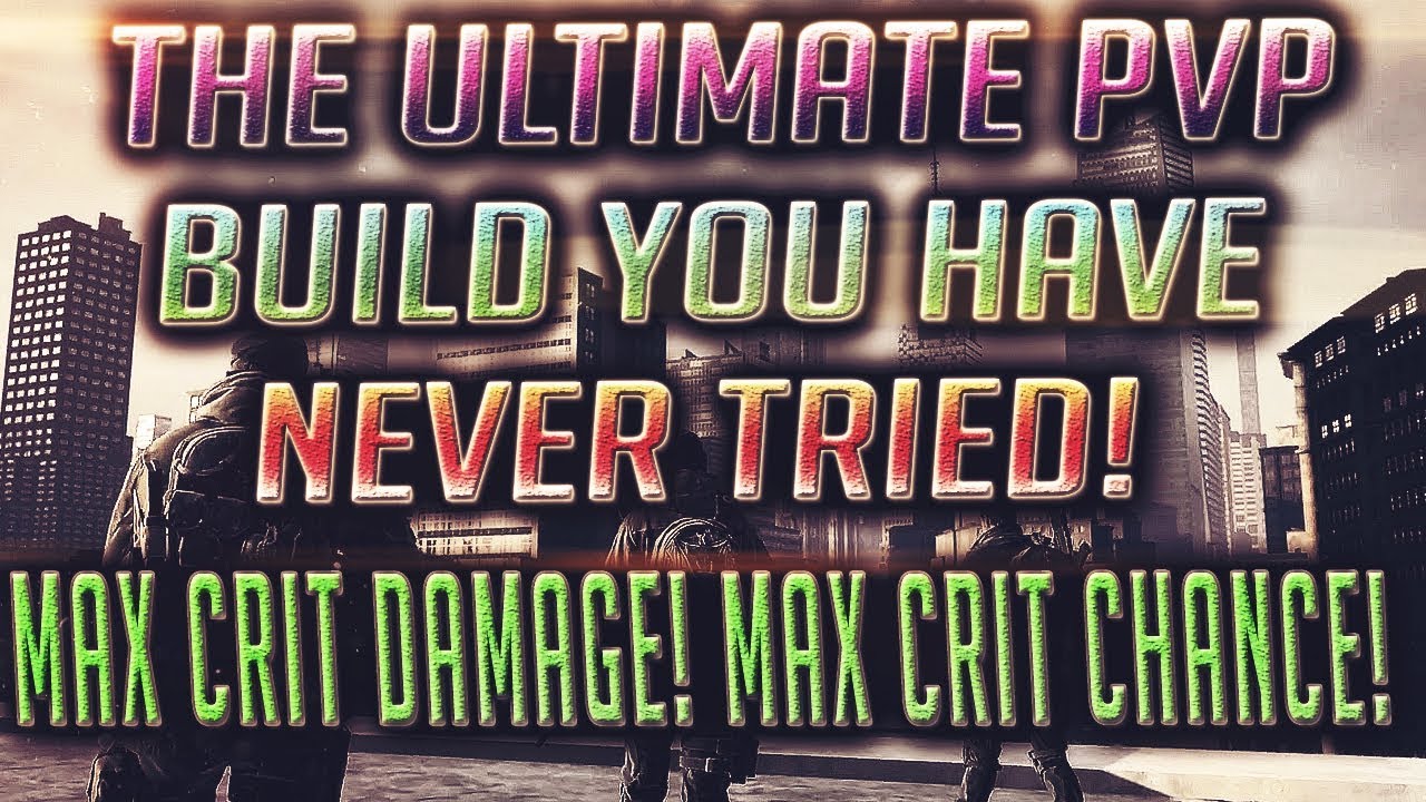 THE DIVISION - THE LEGENDARY 3K FIREARMS SHREDDER BUILD! MAX CRIT DAMAGE! YOU HAVE TO TRY THIS
