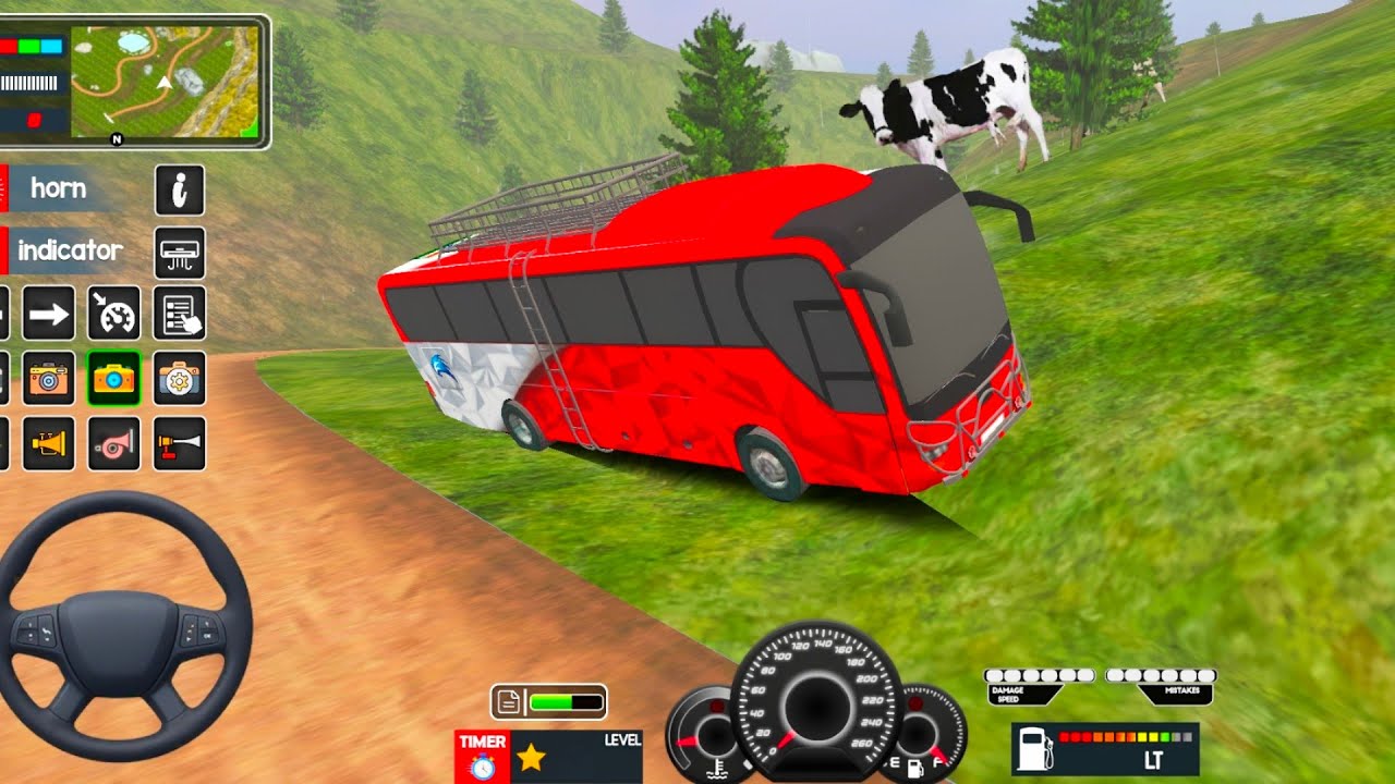 Coach Bus Simulator India Off-road Driving Bus Game | New Update 2026 Full Gaming Video Part #209🔥🥰