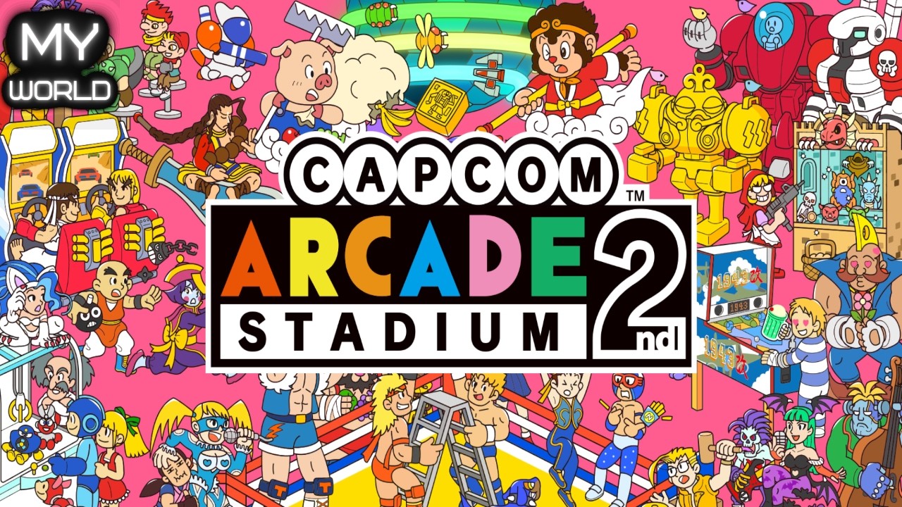 Capcom Arcade Stadium 2 - LIVE - #retrogaming #capcom #nintendoswitch