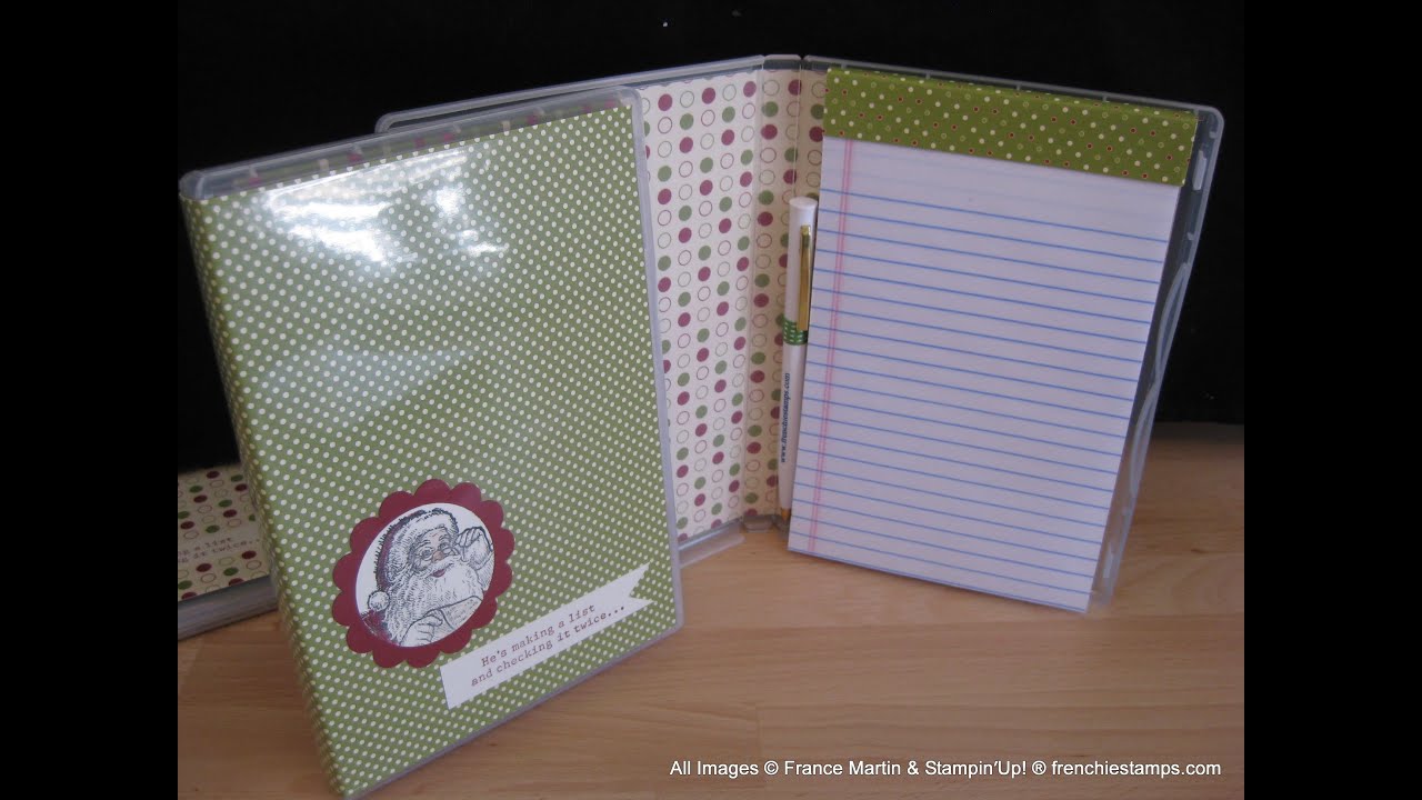 Stamp Case for Note Pad frenchiestamps.com