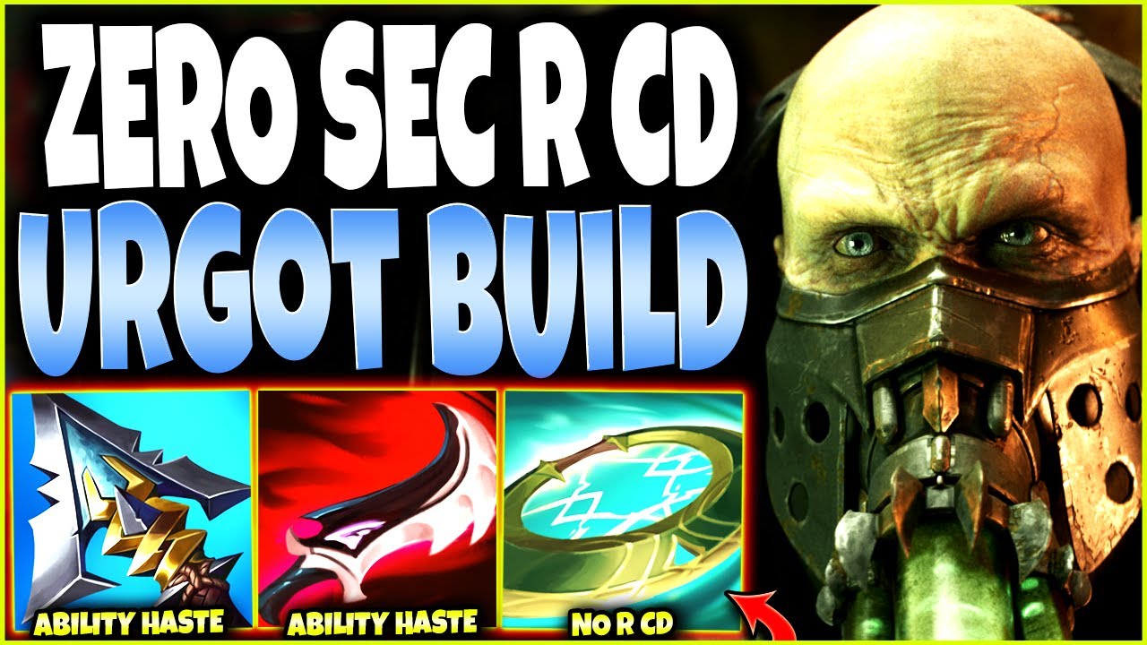 A Max Pen/CDR Urgot Build that will let you use your R every ~ZERO SECONDS 🔥 LoL URGOT s12 Gameplay