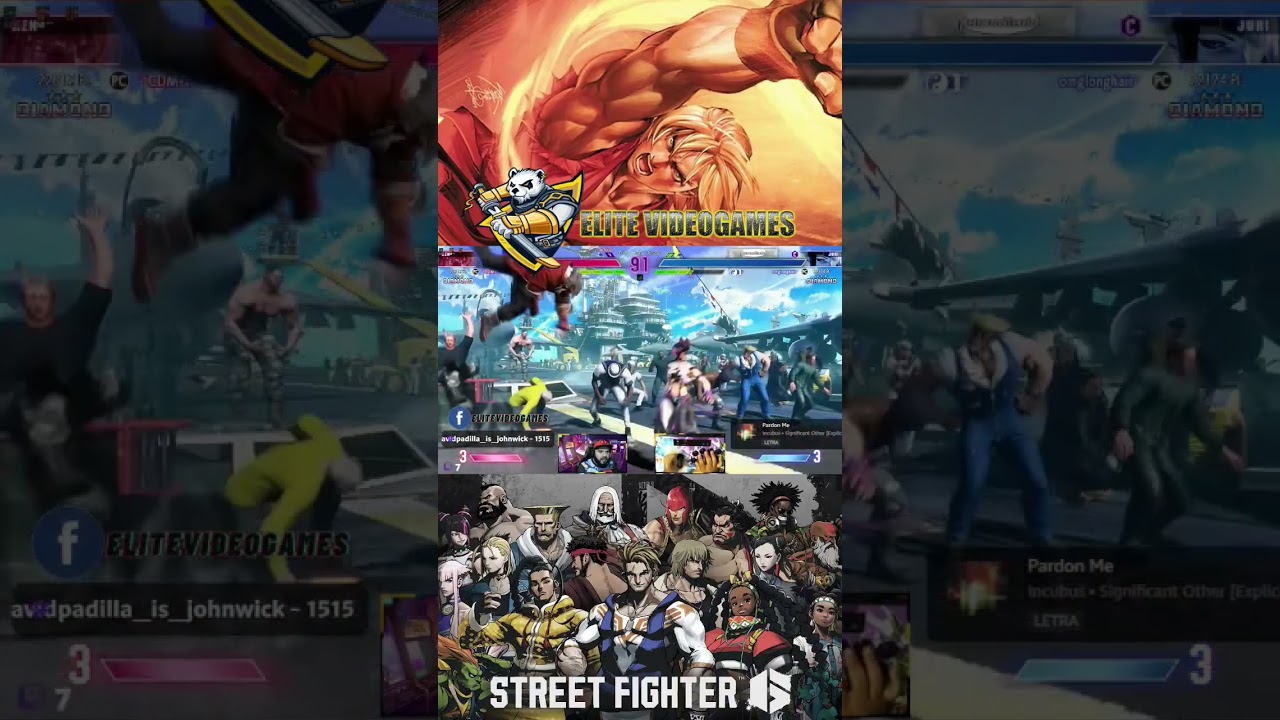 Momentos en stream #24 #streetfighter #SF6 #FGC #fightinggames #Videojuegos #Ken #streamer #gamer