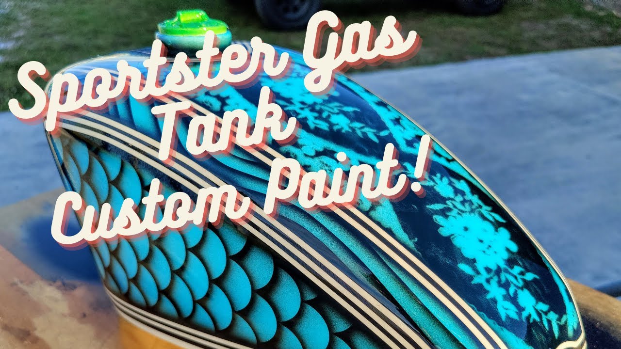 Sportster Gas Tank - Custom Paint