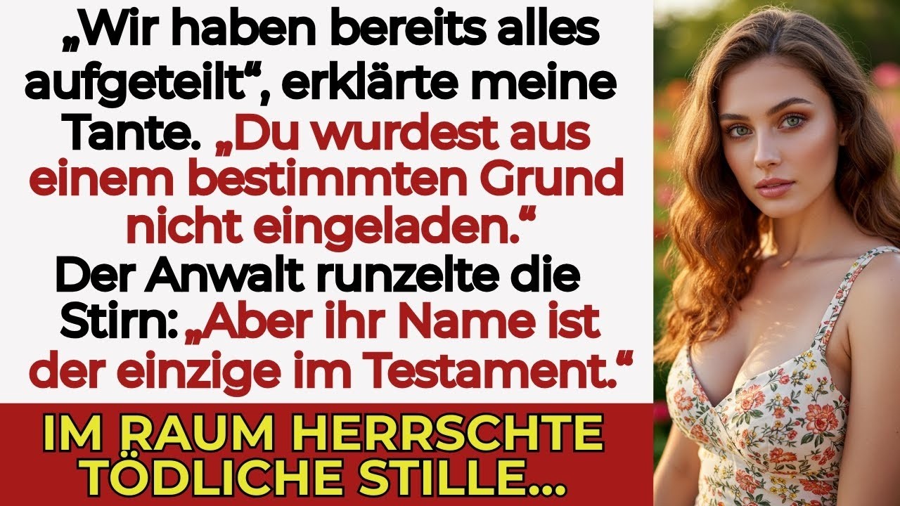 „Meine Oma ließ mich aus dem Testament – bis der Anwalt enthüllte, was die Familie verheimlichte