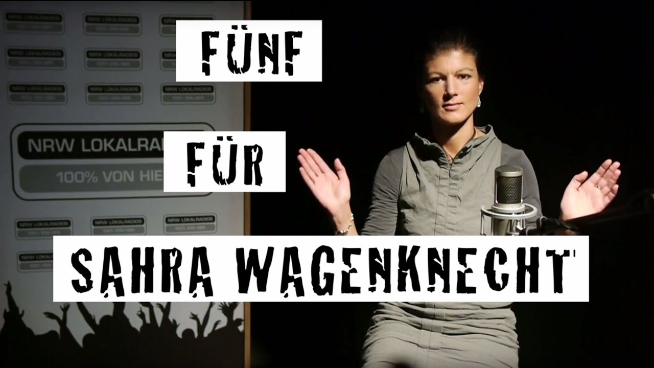 Fünf für Sahra Wagenknecht - das Interview ohne Fragen